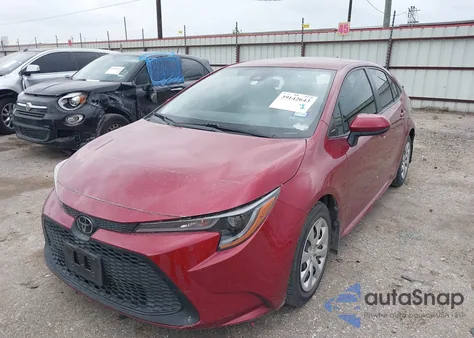 2022 Toyota Corolla Le from USA, damaged, VIN JTDEPMAE0NJ194601